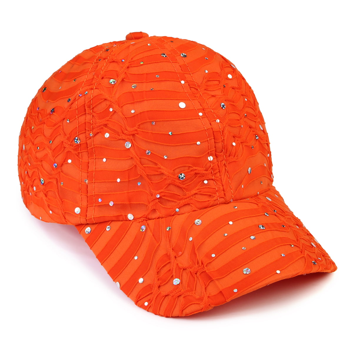 Empilés LOVE Sequined Camo Orange ABG Accessoires Marque Unisex Baseball  Style Hat-One Size Fits All -  France