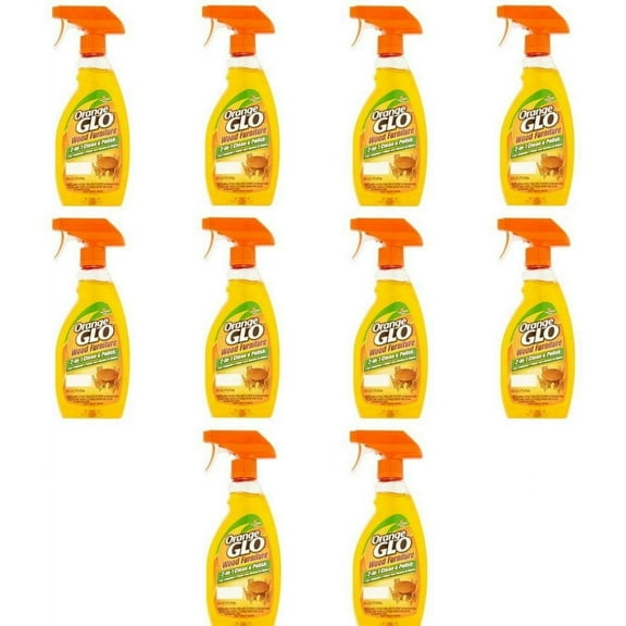 Orange Glo 2-in-1 Clean & Polish Wood Furniture Spray - 16 oz - 10 pk