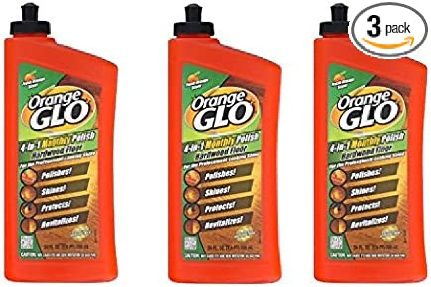 Orange Glo Hardwood Floor 4in1 One Easy Step Cleaner Fresh Orange