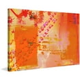 thumbnail image 1 of "Orange Glow" Painting Print on Wrapped Canvas, 1 of 7