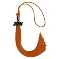 thumbnail image 1 of Endea Graduation Orange Graduation Tassel with Black Date Drop, 1 of 2