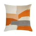 thumbnail image 1 of Orange And Grey Abstract Art Artwork Pillow Covers,Orange And Grey Abstract Art Artwork Throw Pillow Covers 18"×18" ,Living Room Sofa Couch Pillow Covers,Decorative Pillow Covers, 1 of 7
