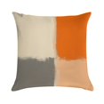 thumbnail image 1 of Orange And Grey Abstract Art Artwork Pillow Covers,Orange And Grey Abstract Art Artwork Throw Pillow Covers 20"×20" ,Living Room Sofa Couch Pillow Covers,Decorative Pillow Covers, 1 of 7