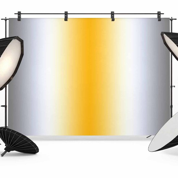 Orange Grey White Backdrop for Photoshoot,Photography Photo Studio Background Wall Backdrop,Farmhouse Ombre Color Modern Simple Back Drop Banner Panel for Portraits Wedding Live Streaming 10x8Ft