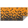 thumbnail image 1 of Orange Halloween Bats Rectangle Tablecloth 60"x120",Waterproof Polyester Rectangle Table Cloth, Wipeable Spillproof Polyester Tablecloth for Dining, Camping, Indoor and Outdoor, 1 of 6