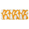 thumbnail image 1 of Orange Halloween Ghosts Kitchen Rug Mat,Kitchen Runner Rugs Non Skid Washable,Decorative Kitchen Floor Mats for Kitchen,Sink,Laundry,17"x47.2", 1 of 7