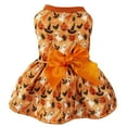 thumbnail image 1 of Orange Halloween Party Dress for Pets - Holiday Themed for Dogs and Cats with Festive and Comfortable Design - Orange, 1 of 4