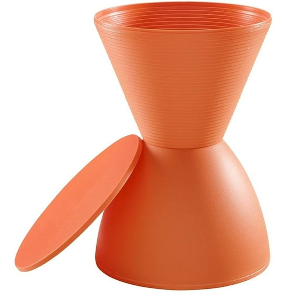 Modway Haste Stool in Orange