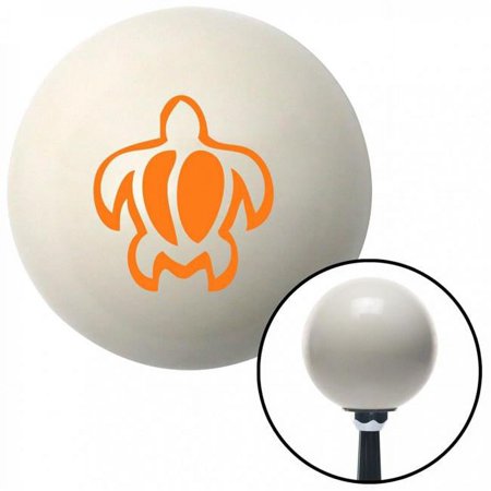 Orange Hawaii Turtle Ivory Shift Knob with M16 x 1.5 Insert Shifter Auto Manual