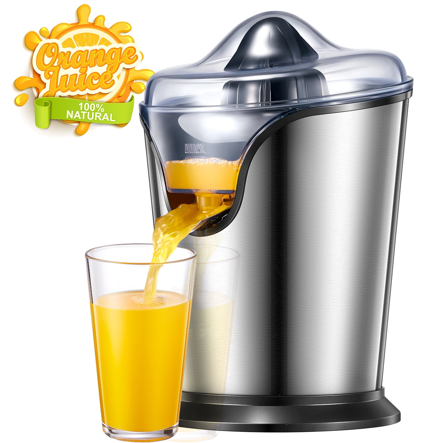 https://i5.walmartimages.com/seo/Orange-Juice-Squeezer-Electric-Citrus-Juicer-with-Two-Interchangeable-Cones-Suitable-for-orange-lemon-and-Grapefruit-Brushed-Stainless-Steel_fd9595d0-7a44-4fe5-9a9f-df356c26dbd6.f9b7a9ffcf683c2b77608c2613ceaf59.jpeg