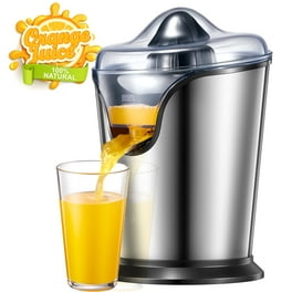 VEVOR Commercial Juicer Machine with Water Tap, 110V Juice Extractor, 120W  Orange Squeezer, Orange Juice Machine for 25-35 Per Minute with Pull-Out  Filter Box Acrylic Cover and Two Collecting Buckets