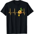 thumbnail image 1 of Orange Juice T-Shirt - Citrus Heartbeat Gift T-Shirt, 1 of 3