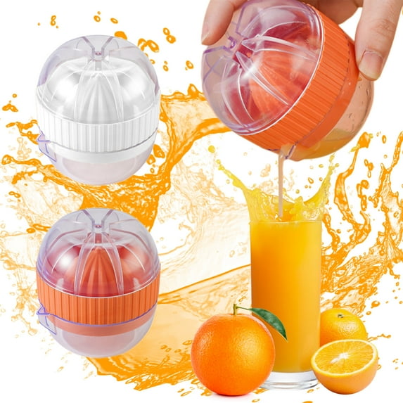 Orange Juicer Manual Press Squeezer, Stainless Steel Citrus Extractor, Non-Slip Base, Easy Home Use, Fresh Juice Maker, Kitchen Tool, For Family Cooking Akmoler | Orange