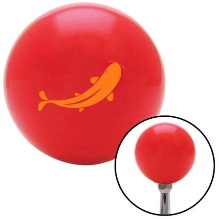 Orange Killer Whale Red Shift Knob with M16 x 1.5 Insert Shifter Auto Manual Custom