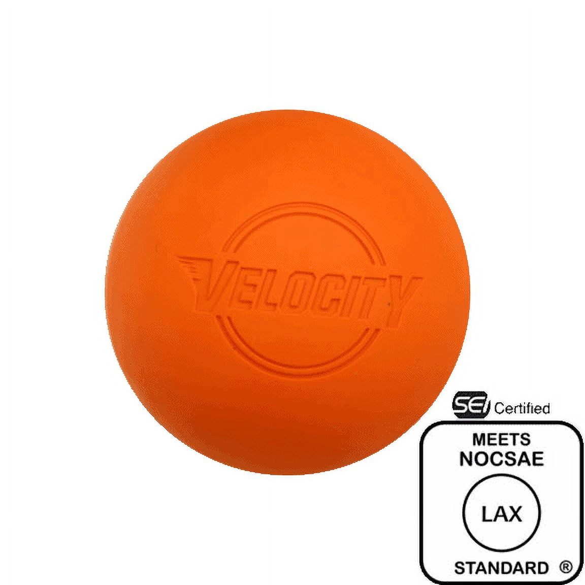 Orange Lacrosse Balls, 12 Pack NOCSAE/SEI/NFHS/NCAA