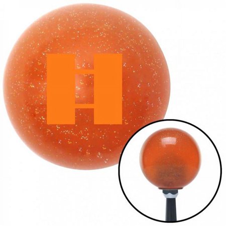 Orange Lieutenant Orange Metal Flake Shift Knob with M16 x 1.5 Insert Shifter Auto Brody