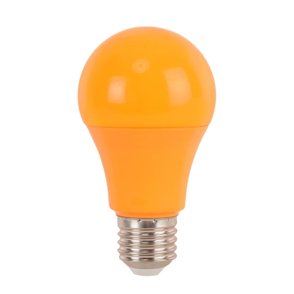 Orange Light Bulb