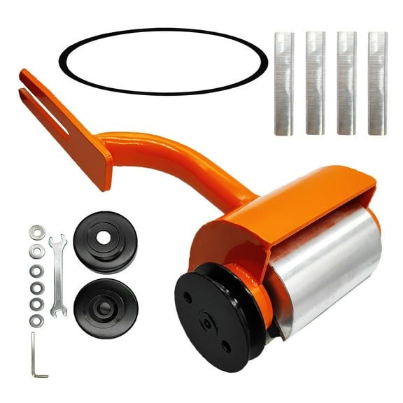 Orange Log Peeler - Log Debarking Tool Designed For Husqvarna And STIHL As Chainsaw Debarker Attachmen,Debarker Tool Main For Log Builders, Sawmills,Home Builders(Excluding Machines) LAJIAOZ