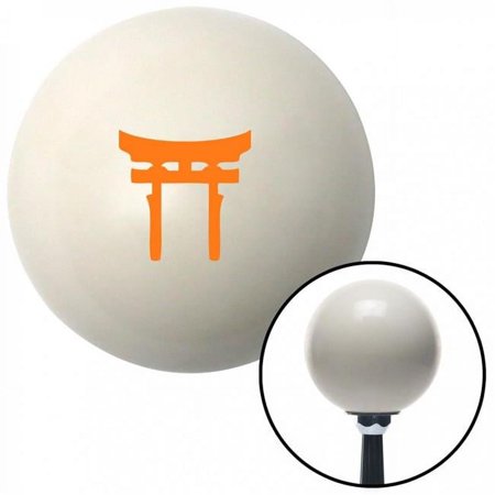 Orange Man Ivory Shift Knob with M16 x 1.5 Insert Shifter Auto Manual Custom Brody