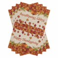 thumbnail image 1 of Orange Maple Kitchen Towels Set of 4, Water Absorbent Dish Towel, Thanksgiving Pumpkin Autumn Fruit Vintage Decorative Hand Towels - Quick Drying Cloth for Cooking Baking, 18x28 Inch, 1 of 8