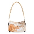 thumbnail image 1 of Orange MarbleWomen Small Shoulder Bag Crossbody Tote Hobo Bags Purse Clutch Handbags with Chain Strap for Women, 1 of 7