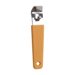 Orange Metal Bottle Opener, Wall Mounted Cap Remover For Kitchen, Beer Opener Tool For Home Bar