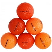 Orange Mix - Good Quality - 24 Golf Balls