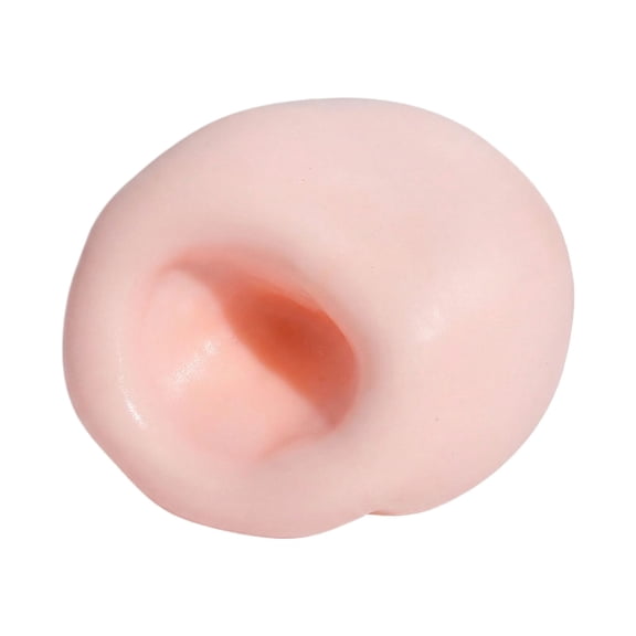 Orange Mochi Squishy – 6cm Slow Rising Stress Ball (Orange, with Tool)