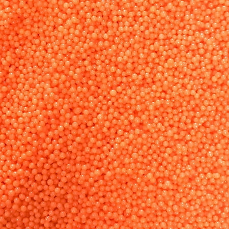 Orange Nonpareils Bake In Sprinkle On Edible Confetti Sprinkles Toppings For Cake Cookie Cupcake Icecream Donut 4oz