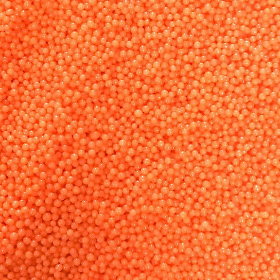 Orange Nonpareils Bake In Sprinkle On Edible Confetti Sprinkles Toppings For Cake Cookie Cupcake Icecream Donut 4oz