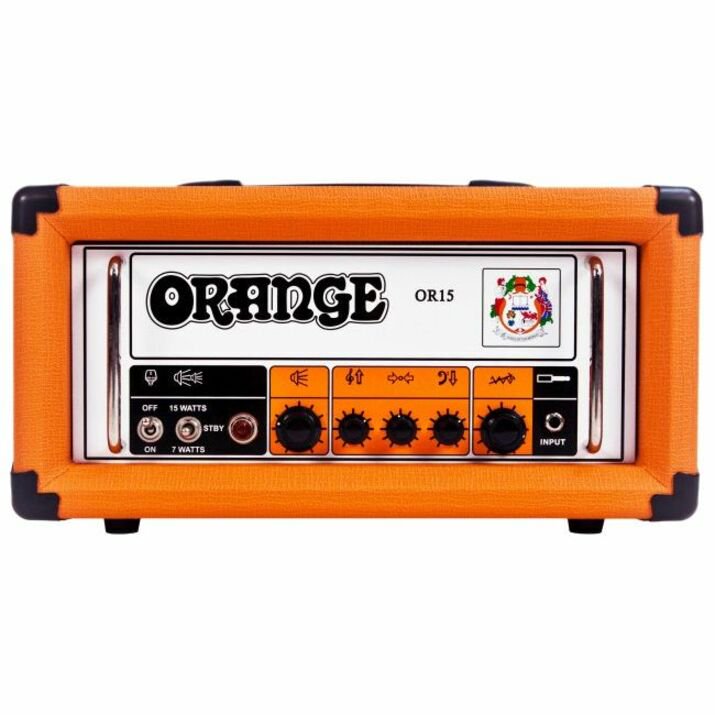 Orange Amps OR15 15W Single Channel Guitar Amp Head (Black Orange Amps OR15 15W Single Channel Guitar Amp Head (Black
