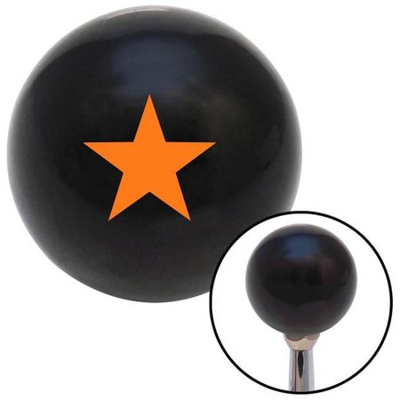 Orange Officer 07 - Rear Admiral, Lower Half Black Shift Knob with M16 x 1.5 Insert