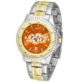 thumbnail image 1 of Orange Oklahoma State Cowboys Competitor Two-Tone AnoChrome Watch, 1 of 2