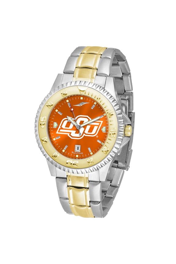 Orange Oklahoma State Cowboys Competitor Two-Tone AnoChrome Watch