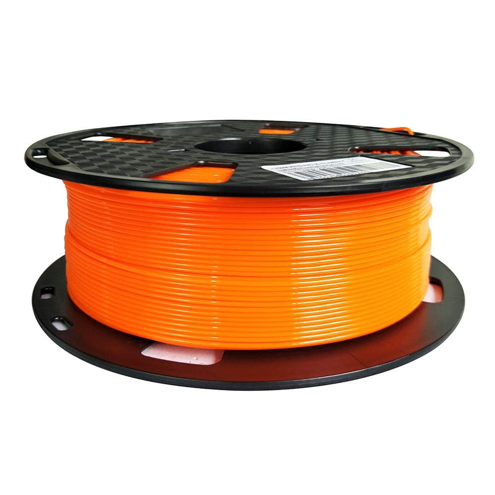 Orange PETG Pro Filament 1.75 mm 1KG 3D Printer Filament 2.2LBS Spool Fit Most FDM Printer Easy to Print PETG Orange Color