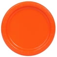 thumbnail image 1 of Orange Paper Dinner Plates, 9", 20 Count, 1 of 2