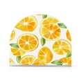 thumbnail image 1 of Orange Pattern Thick U Shape Acrylic Napkin Holder Non Slip Space Saving for Kitchen, 1 of 9