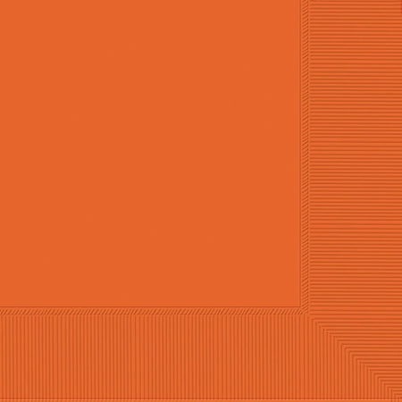 Orange Peel 2-Ply Luncheon Napkins - 6 1/2" x 6 1/2", 40 Ct