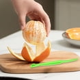 thumbnail image 1 of Orange Peeler Tool - Citrus Zester & Lemon Scorer, Effortless Fruit Prep, Kitchen Gadget for Oranges Limes Grapefruit, 1 of 7
