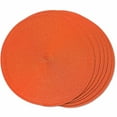 thumbnail image 1 of Orange Placemats Set of 12 Table Mats for Dining Tables Woven Washable Non-Slip Round Braided Place Mats for Party Holliday, 1 of 7
