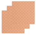 thumbnail image 1 of Orange Plaid Kitchen Dish Towels for Drying Dishes Set of 3, Modern Farmhouse Simple Abstract Stripes Waffle Weave Microfiber Hand Tea Bathroom Towels Quick Dry & Absorbent Towel 12x12, 1 of 7