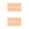 thumbnail image 1 of Orange Plastic Loot Bags for Kids Party Favor Treat Gift, 20 PCS for Birthday Easter Holiday Goodie Candy Wrap Decoration, 1 of 9