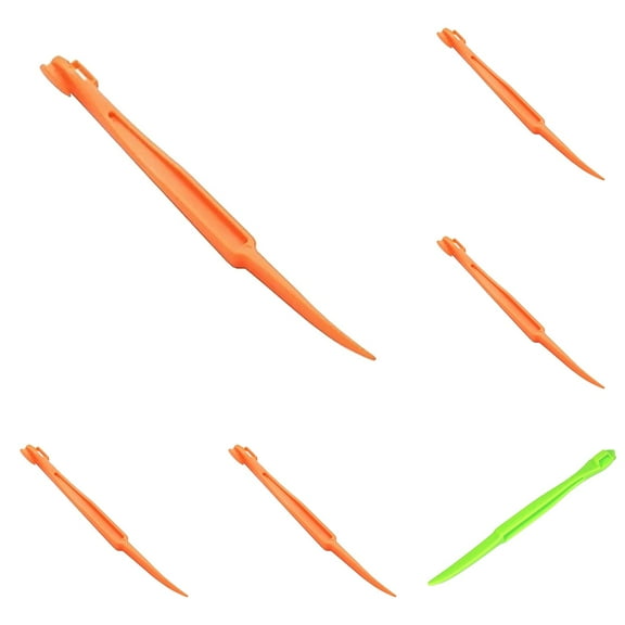 Orange Plastic Orange Peeler Tool,Easy Peel Cutter for Citrus Passion Fruit and Pomelo,Kitchen Gadget