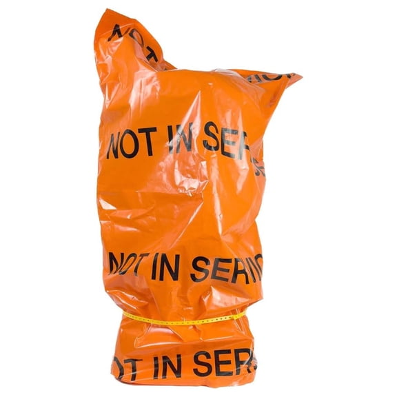 Orange Polypropylene Hydrant Bag