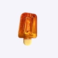 thumbnail image 1 of Orange Popsicle Squishy with Translucent Gel Design, Single Piece, for Kids and Adults, Relaxation Toy, 1 of 3