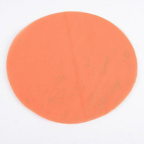 Orange - Premium Tulle Circle - ( 9 inch | 25 Pieces )
