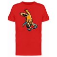 thumbnail image 1 of Orange Rabbit Broken Skateboard Tee Men's -Image by Shutterstock, 1 of 1