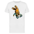 thumbnail image 1 of Orange Rabbit Broken Skateboard Tee Men's -Image by Shutterstock, 1 of 2