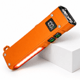 Lumen Png Color Orange Rechargeable Flat Flashlight 1800 Lumen Aluminum EDC Pocket ...