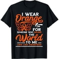 thumbnail image 1 of Orange Ribbon For Someone Who Means Limb Loss Awareness T-Shirt, 1 of 3